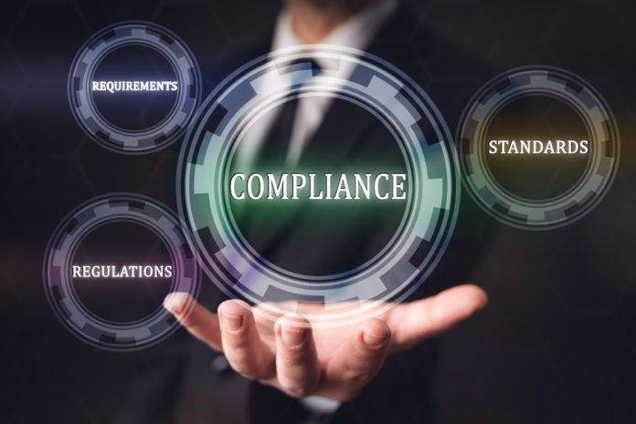 Concept For Compliance For Services On Virtual Screen