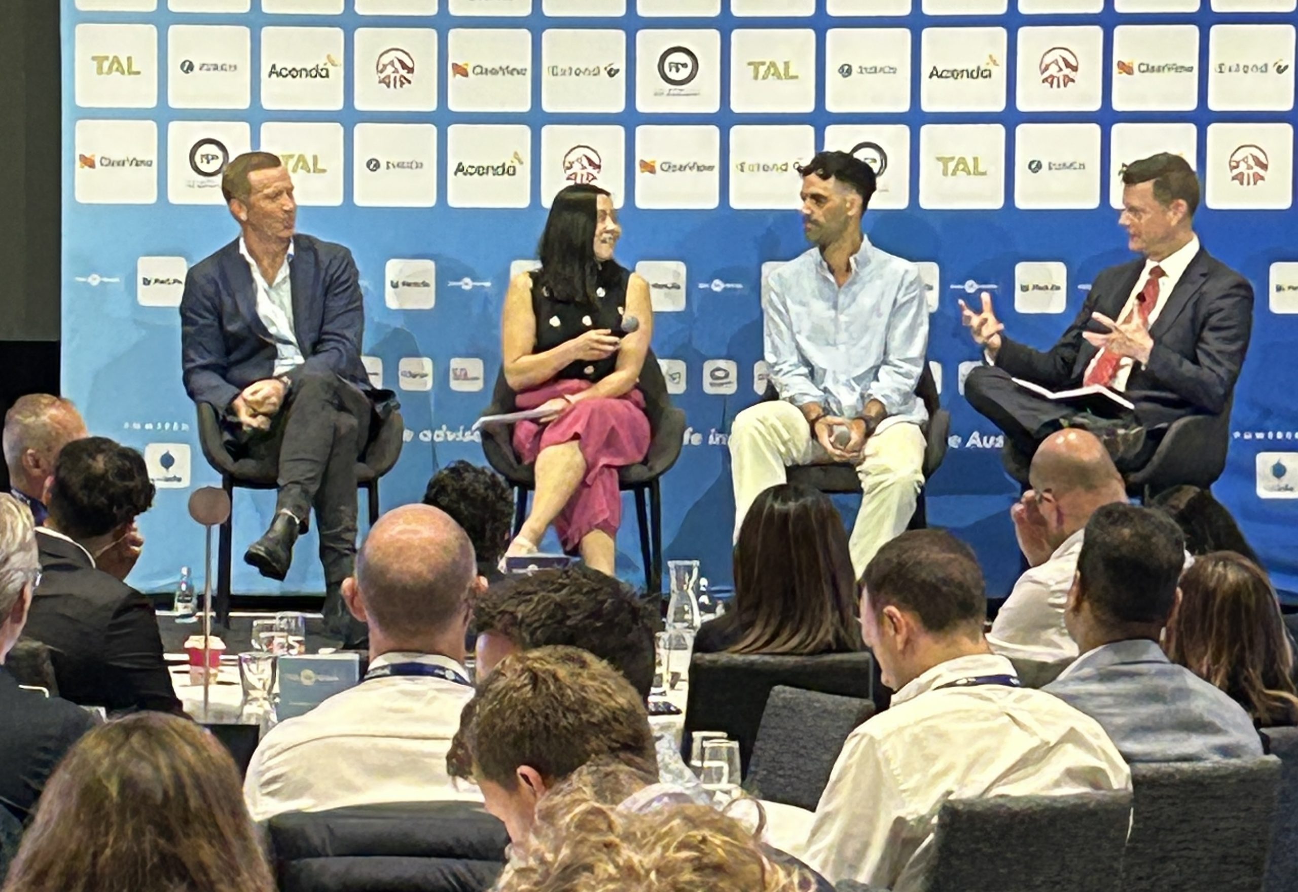 Metlife Panel debate, Melbourne Riskinfocus26. Moderated by MetLife’s Head of Advice Strategy, Dr Jeffrey Scott, the discussion brought together Jamie McIntyre (Mac Financial), Stefan D’Alessandro (The Risk Lab) and Nga Vu (Lautum Life).