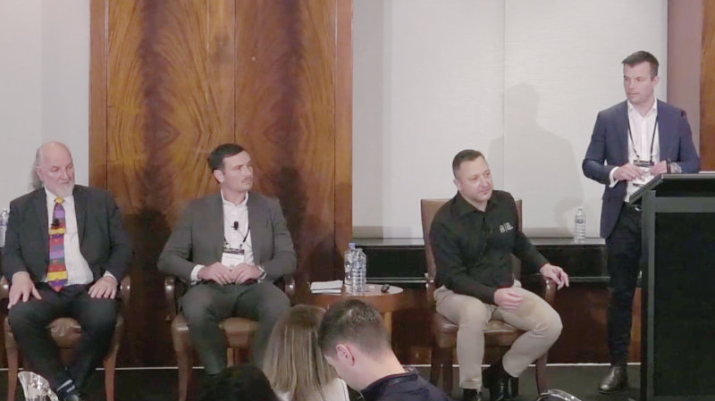 Entireti debate on claims management featuring (L-R) Col Fullagar, Principal of Integrity Resolutions, Aaron Zol, Entireti’s Head of Business & Insurance Growth, and Trevor Battersby, Founder of TPD Claim Support.